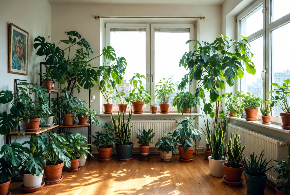 Quelques bonnes raisons de collectionner les plantes dans son appartement